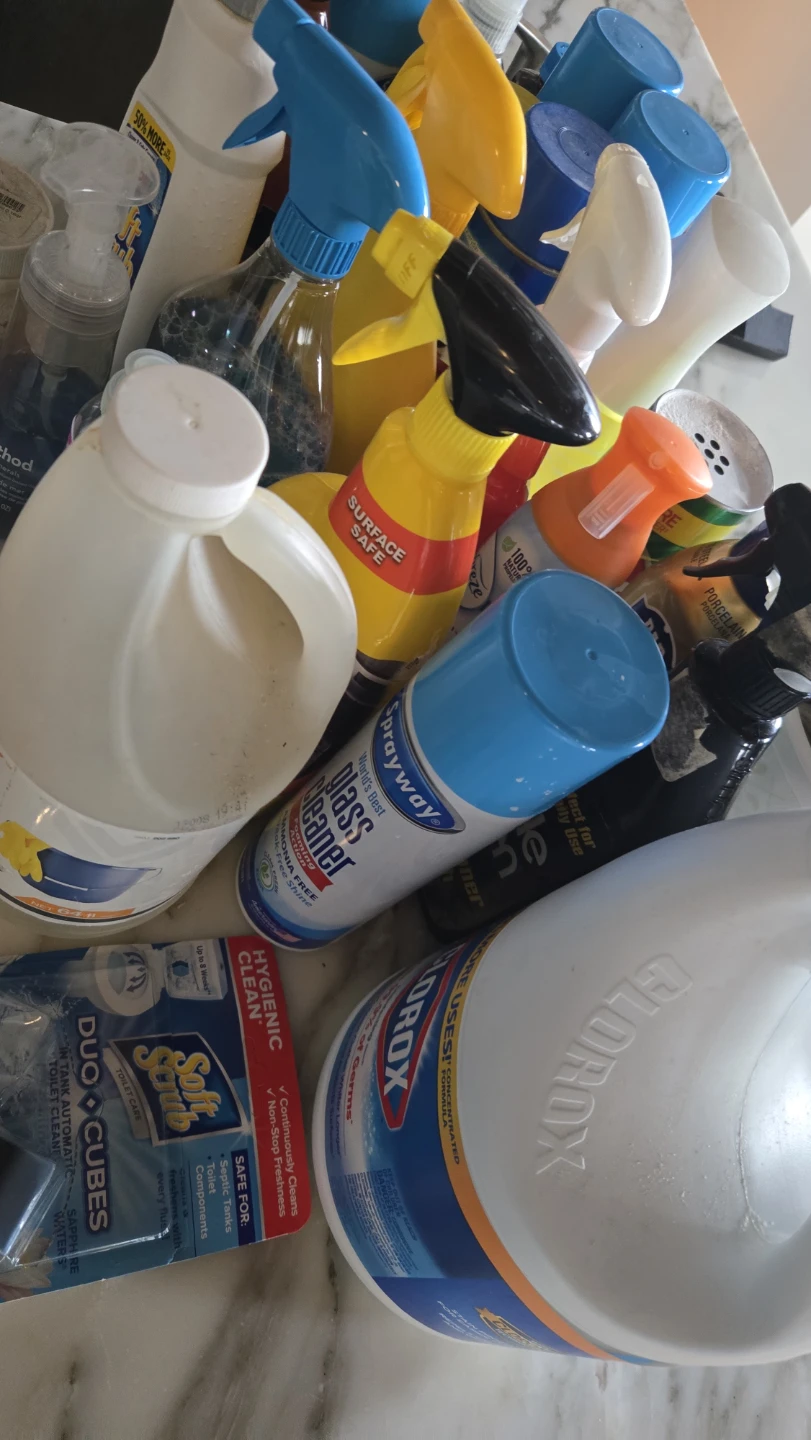 Assorted Household Cleaning Supplies - photo 4