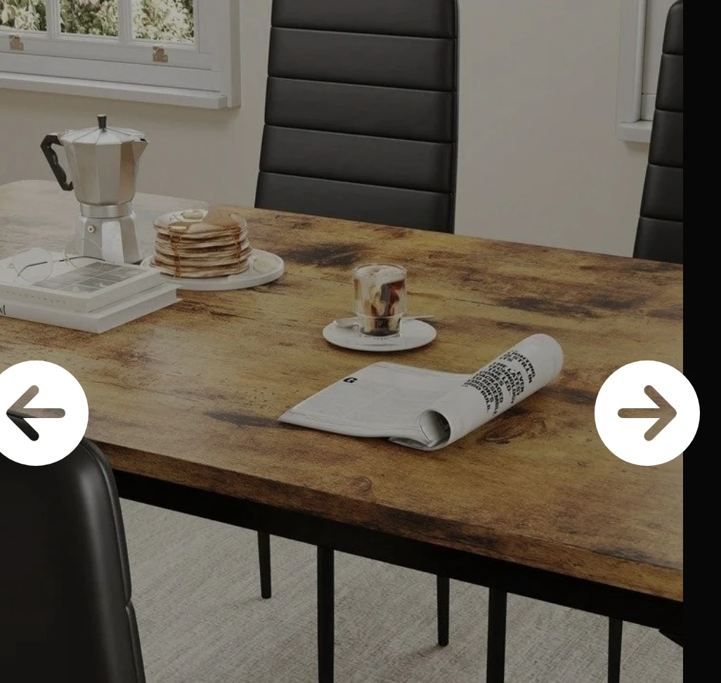 Scratch-resistant faux marble surface - Dining Table - photo 5