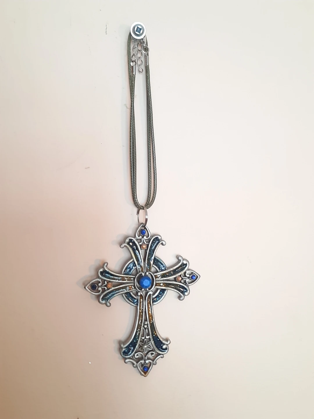 Decorative Hanging Cross Ornament - photo 5