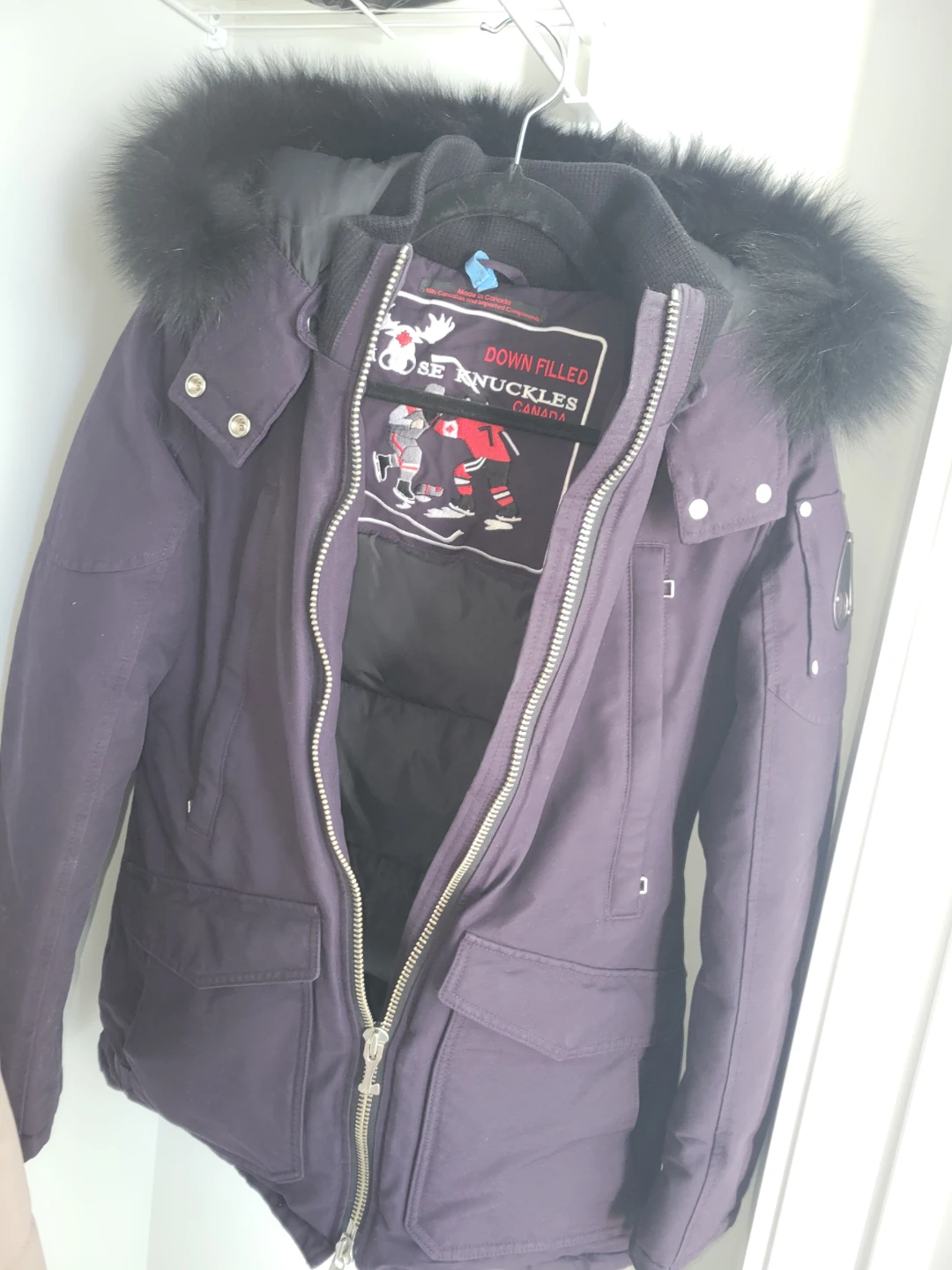 Moose Knuckles Down Filled Parka - Black - photo 2