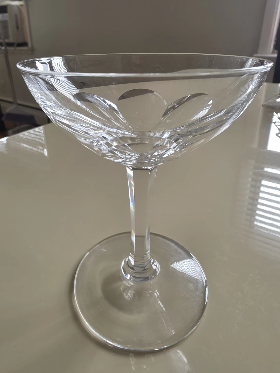 11 Champagne Tall Sherbet 5 1/4" Pristine Glass