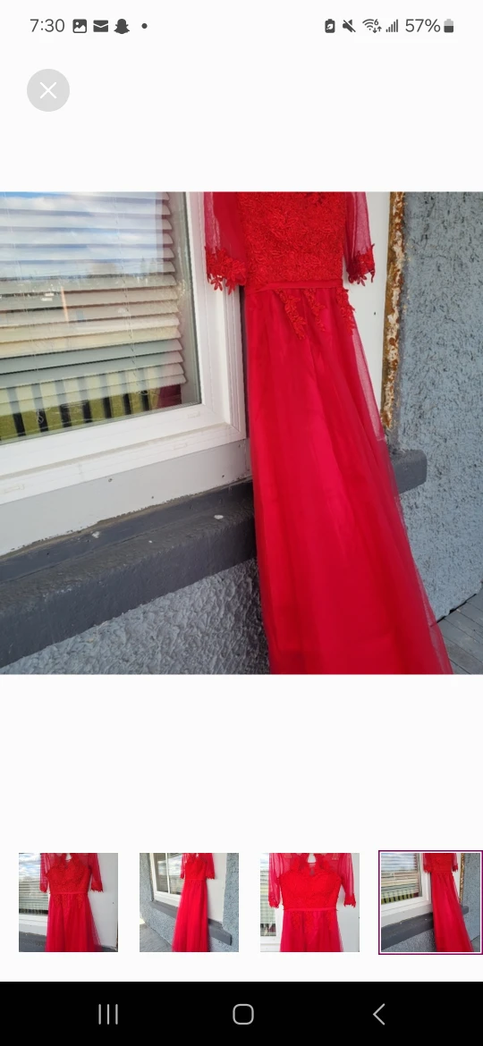 NEW red gown 🏆 - photo 4