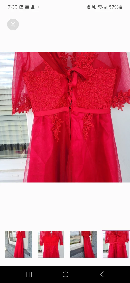NEW red gown 🏆 - photo 5