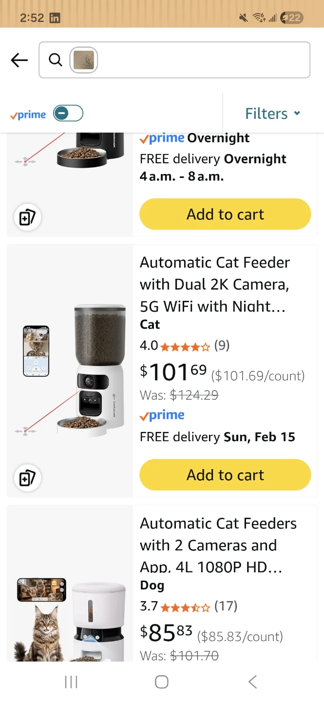 Automatic Cat Feeder with Dual 2K Camera
