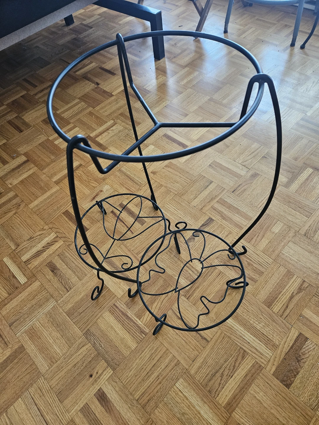Three Black Metal Plant Stands for Indoor Plants 🧡 - photo 3
