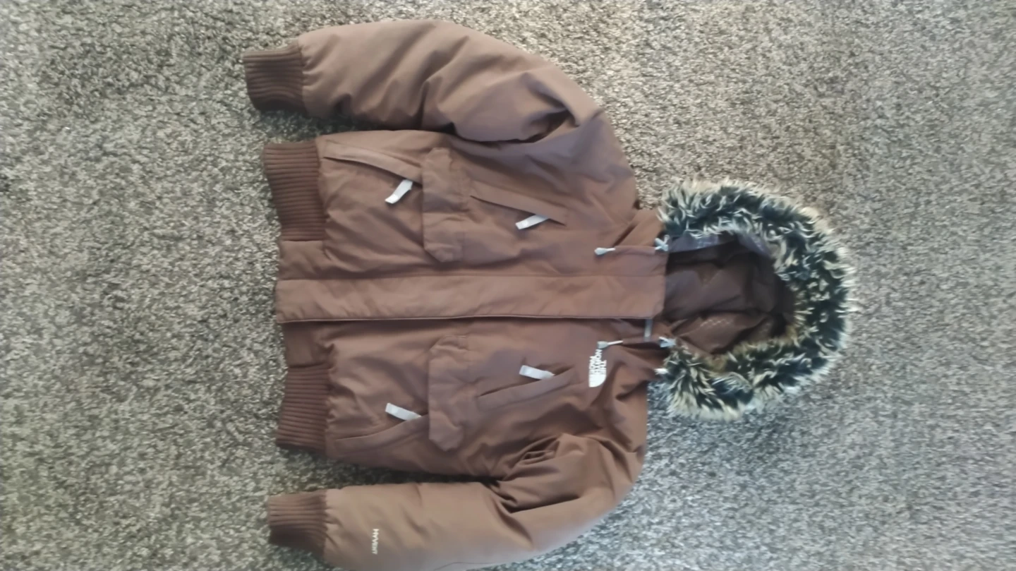 The North Face Women's Down Parka Jacket - Brown - Size S/P