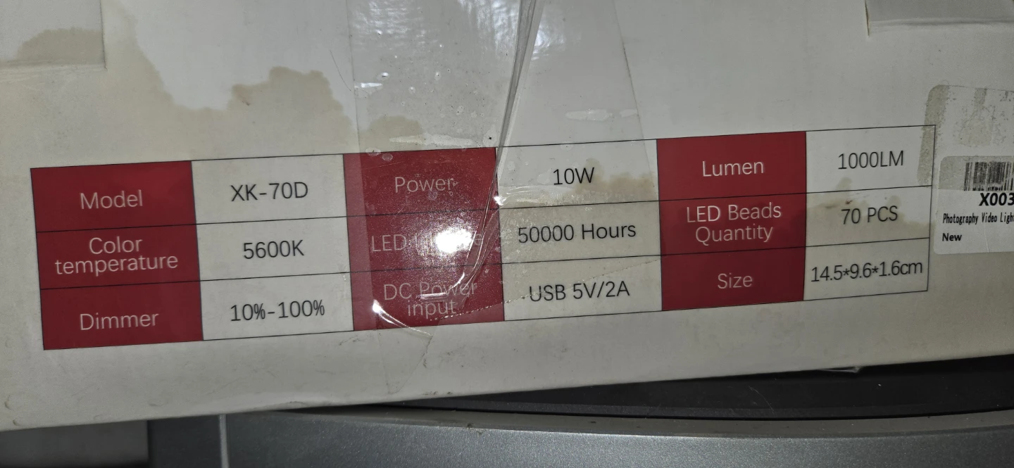 LED Photography Light Set - photo 3
