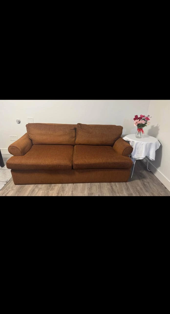 Brown Sofa Bed - photo 2