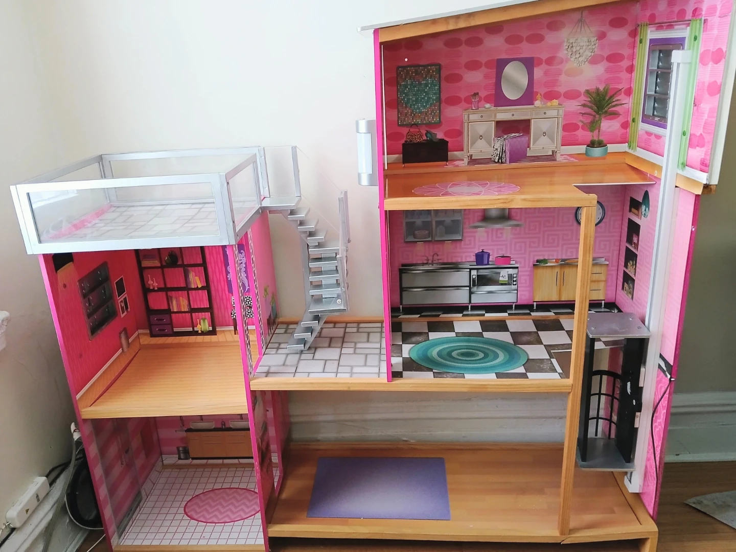 KidKraft Uptown Wooden Modern Dollhouse