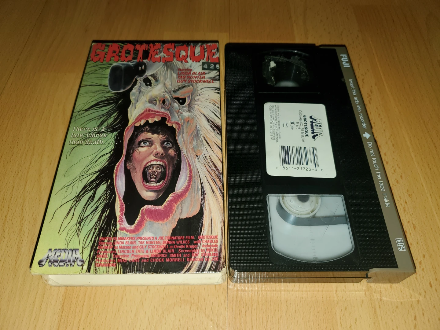 1988 Grotesque VHS Horror Movie