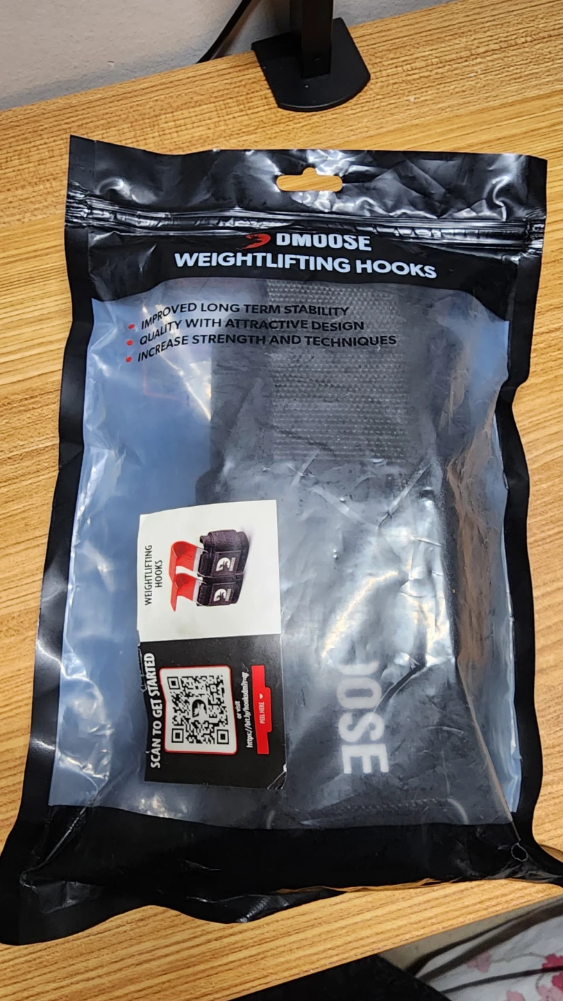 DMoose Fitness Weight Lifting Hooks