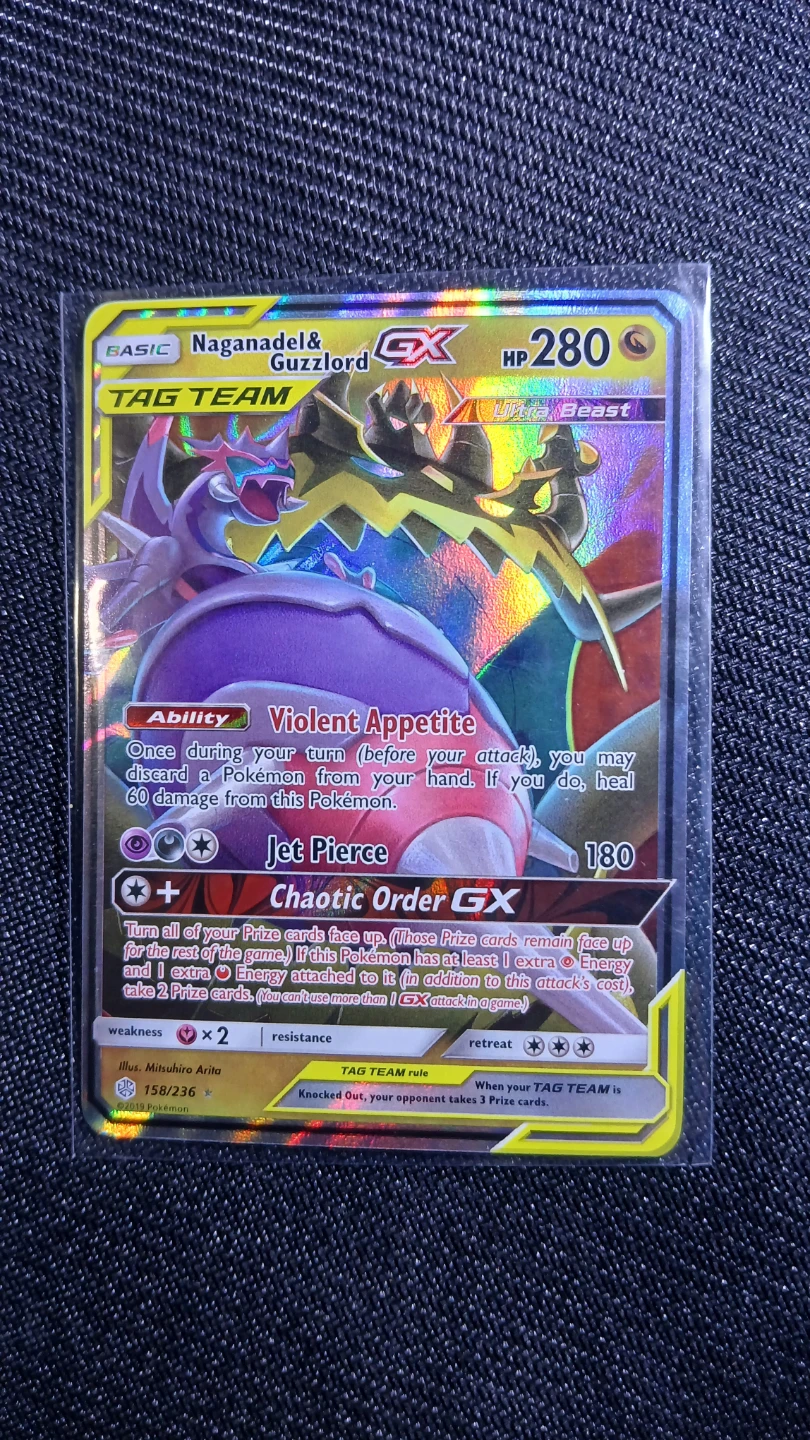 Naganadel & Guzzlord GX TAG TEAM 158/236