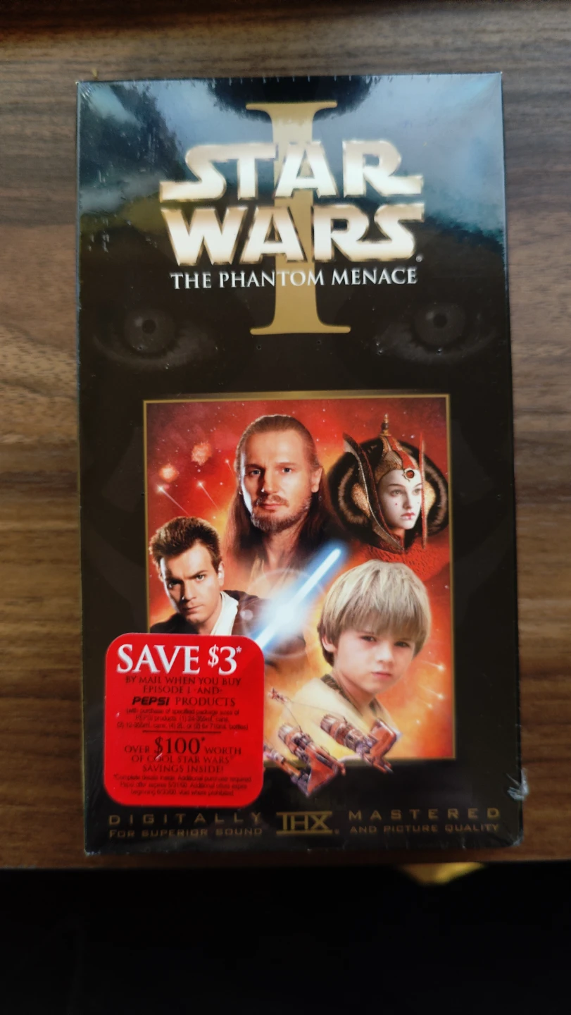 Star Wars Episode I: The Phantom Menace VHS