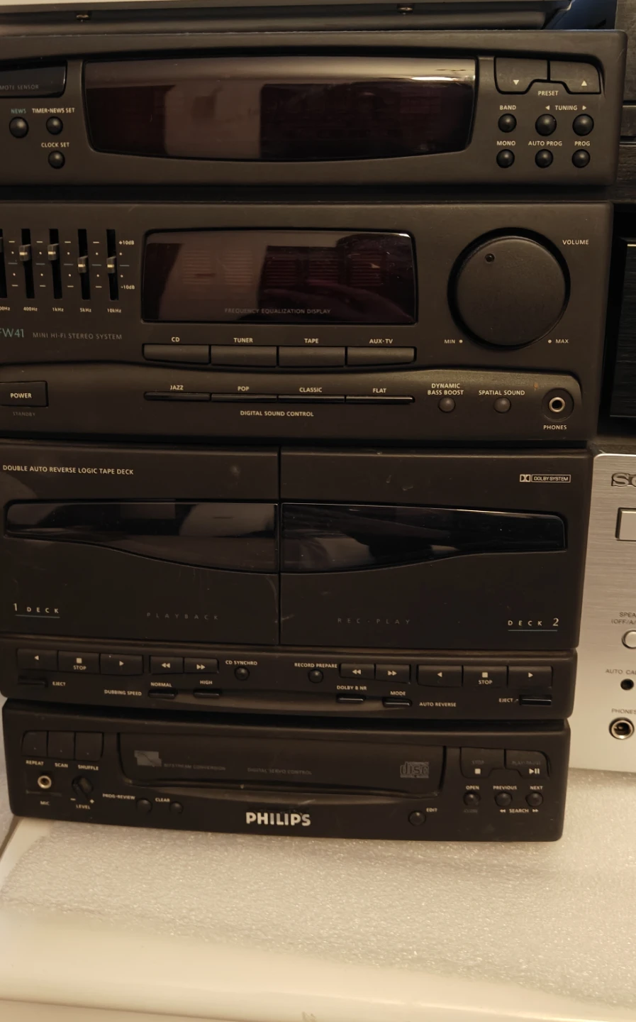 Philips Mini Hi-Fi Stereo System FW41