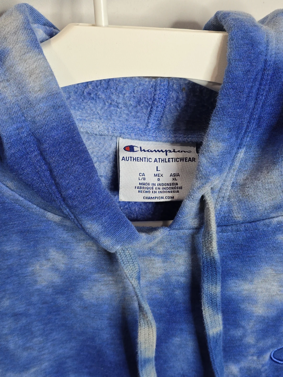 Champion Tie-Dye Hoodie - Size L - photo 3