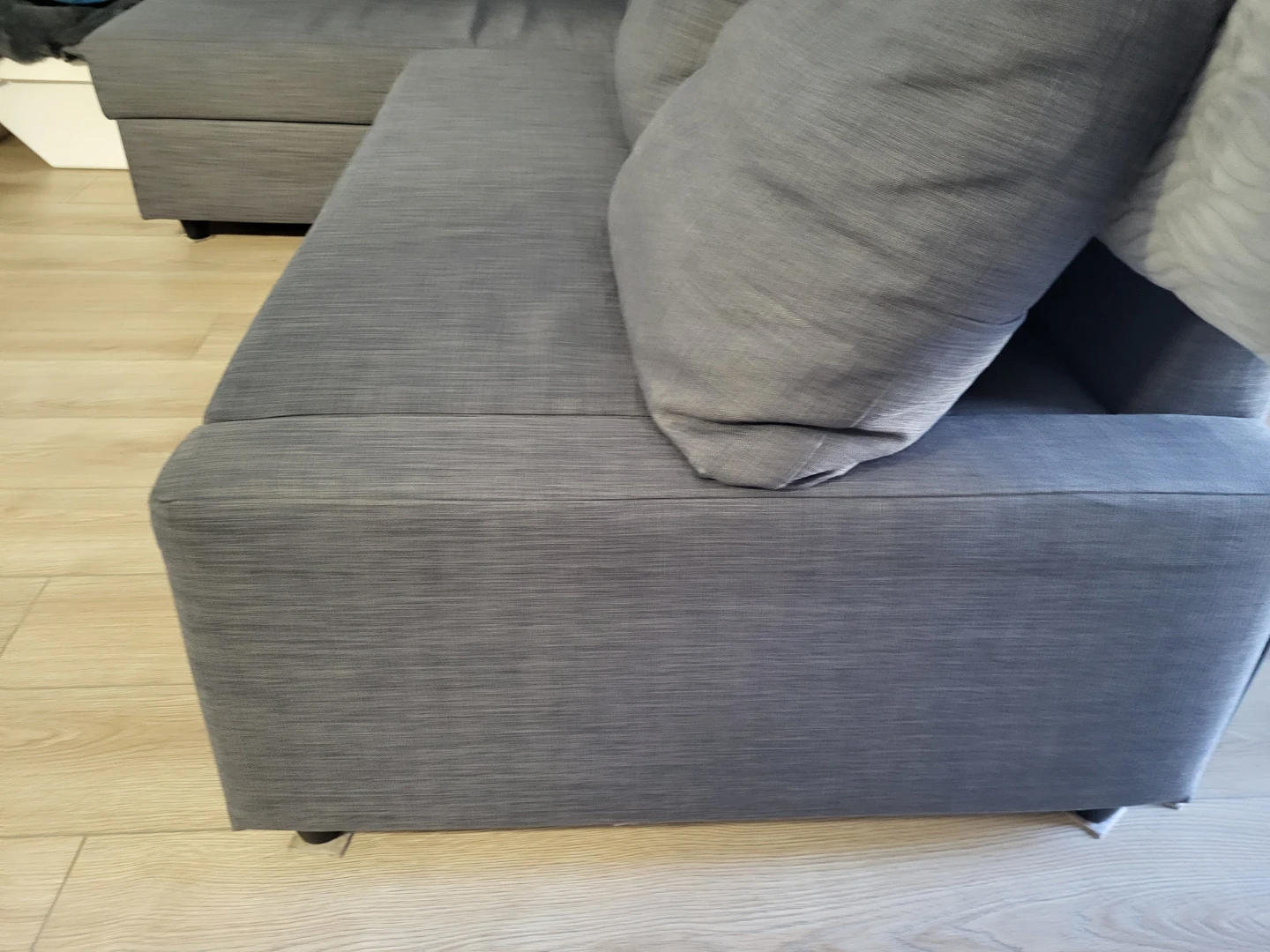 IKEA Friheten Grey Sectional Sofa with Pull-out Bed - photo 5