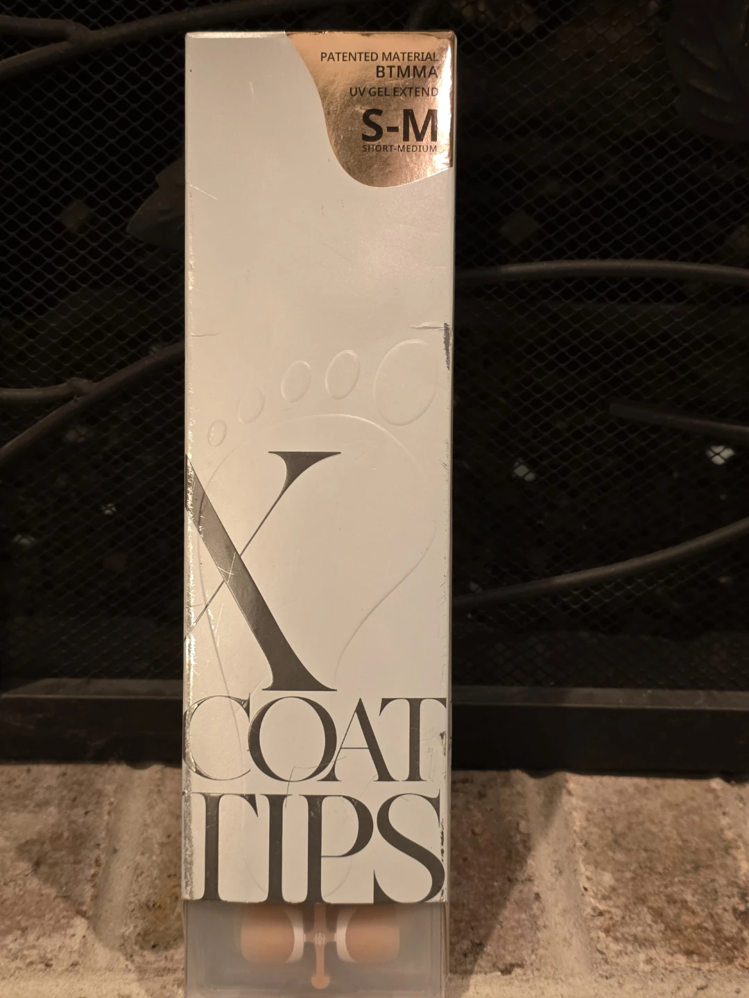 X Coat Tips UV Gel Extend S-M Pedicures!