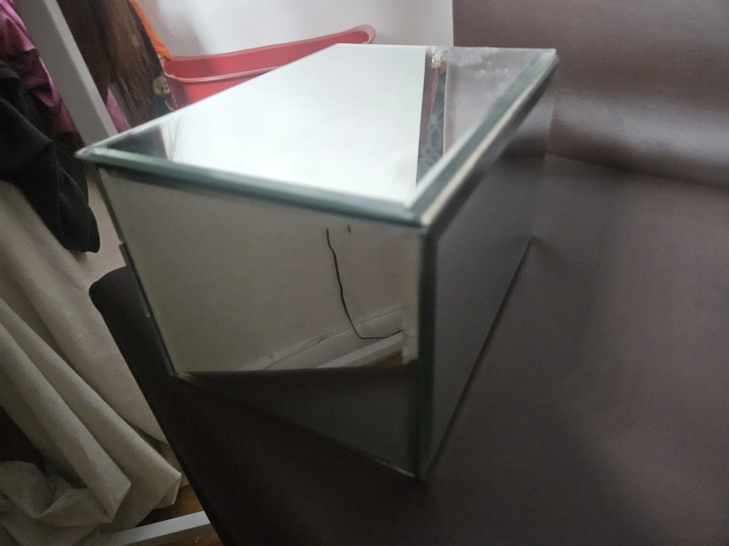 Mirrored Jewelry Box with 2 Drawers - photo 3