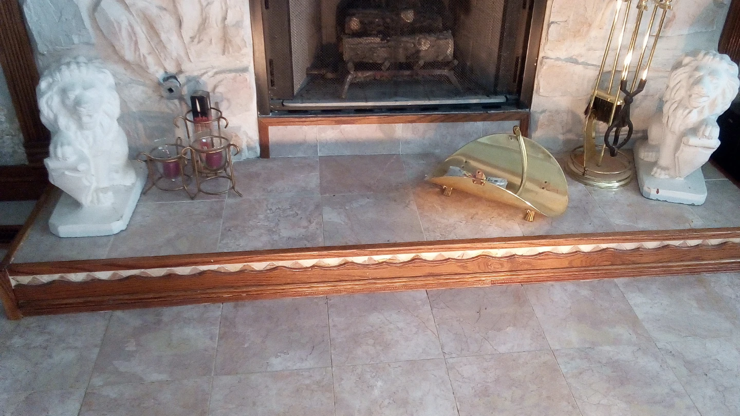 Gold Tone Fireplace Tool Set - photo 3