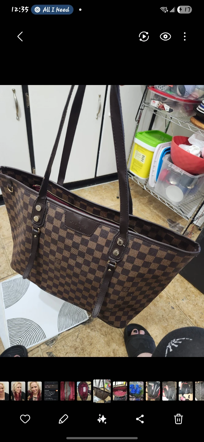 Louis Vuitton Speedy Tote Bag & Guess Wallet & Jason Wu - photo 4