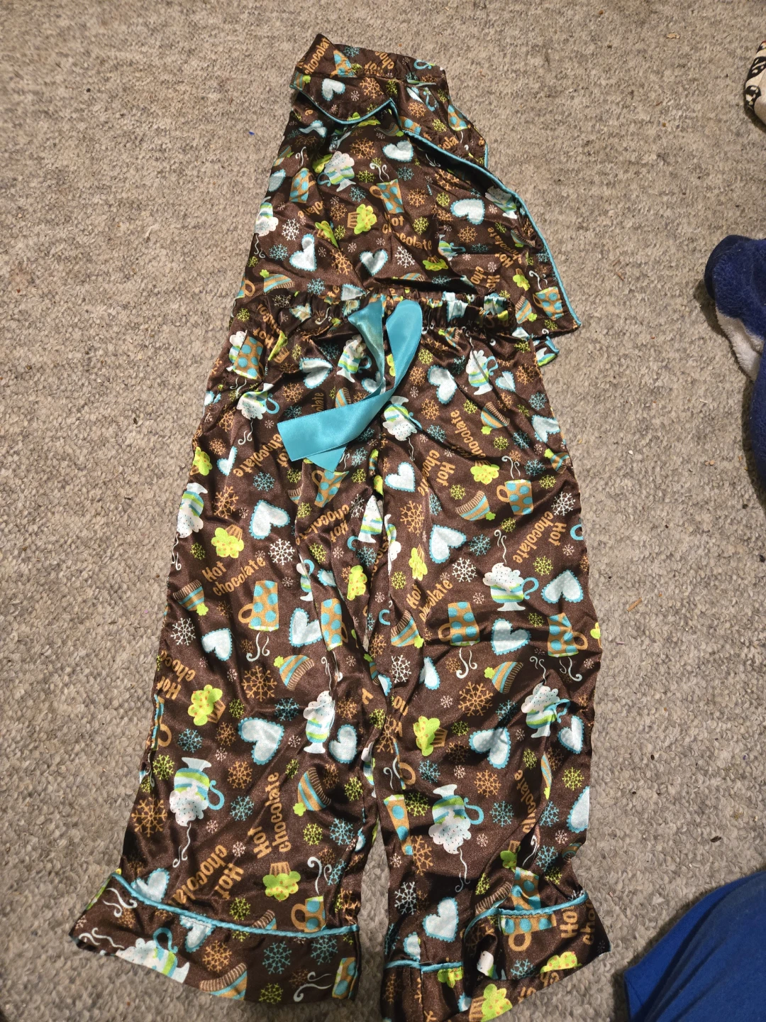 Brown Hot Chocolate Pajama Set