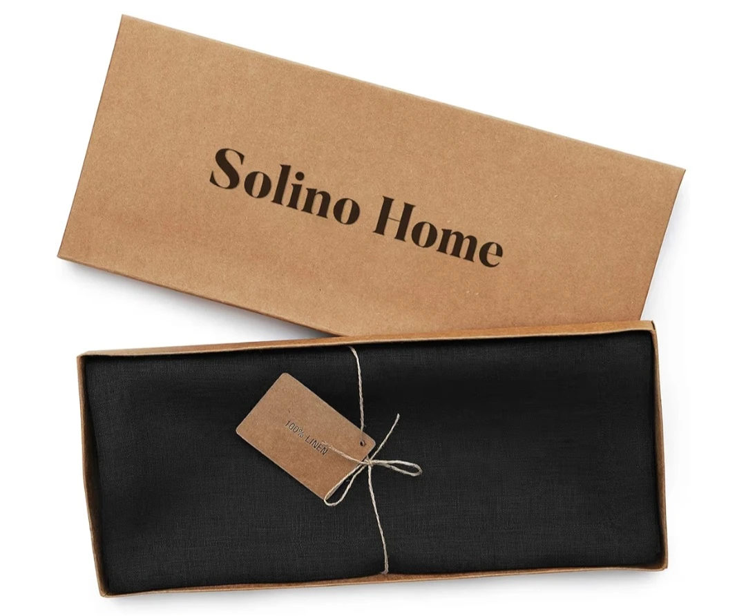 Solino Home Linen Table Runner 108 Inches