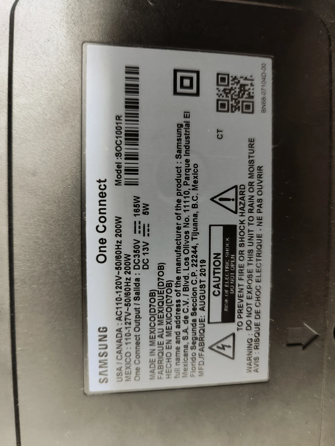 Samsung One Connect Box 🥕 - photo 2