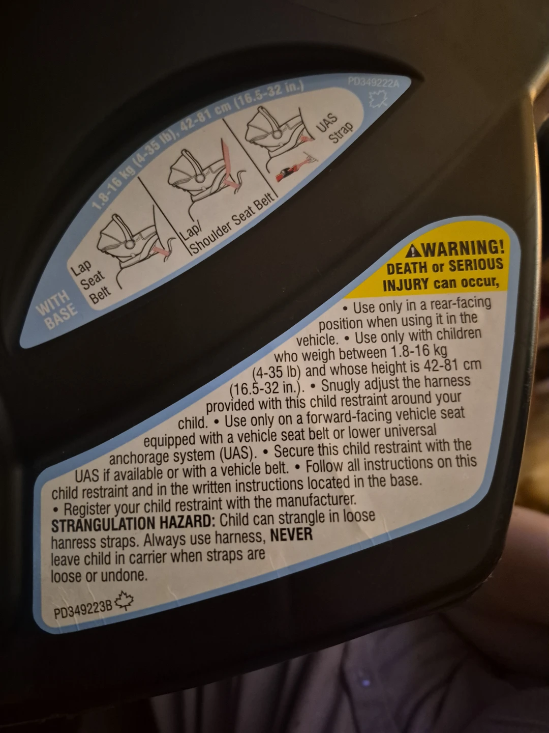 Graco SnugRide SnugLock 35 Infant Car Seat - photo 5
