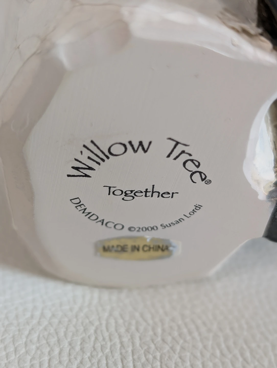 Vintage Willow Tree Sculpture - "TOGETHER"🏆 - photo 3