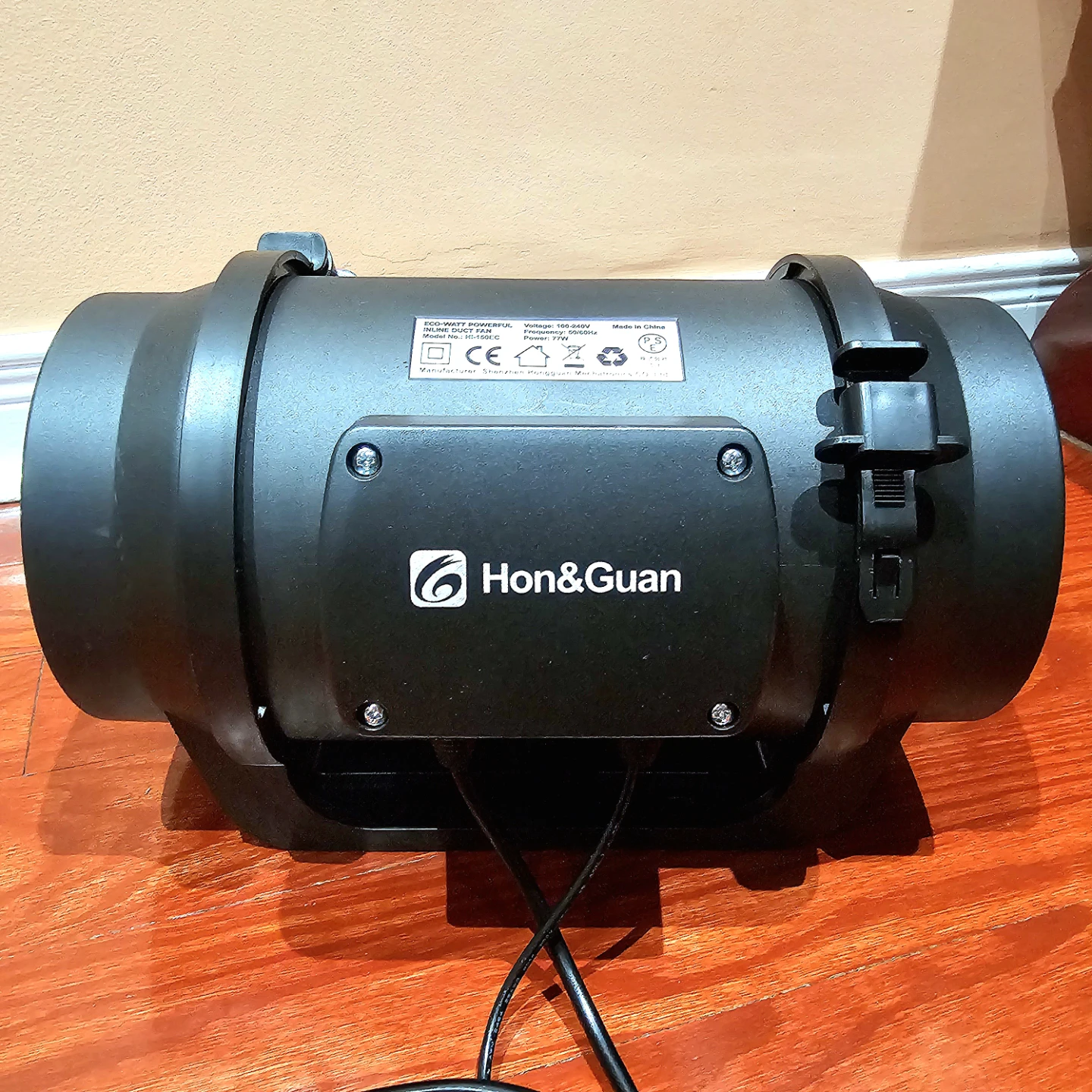 Hon&Guan 6 Inch Inline Duct Booster Fan 469 CFM - photo 5