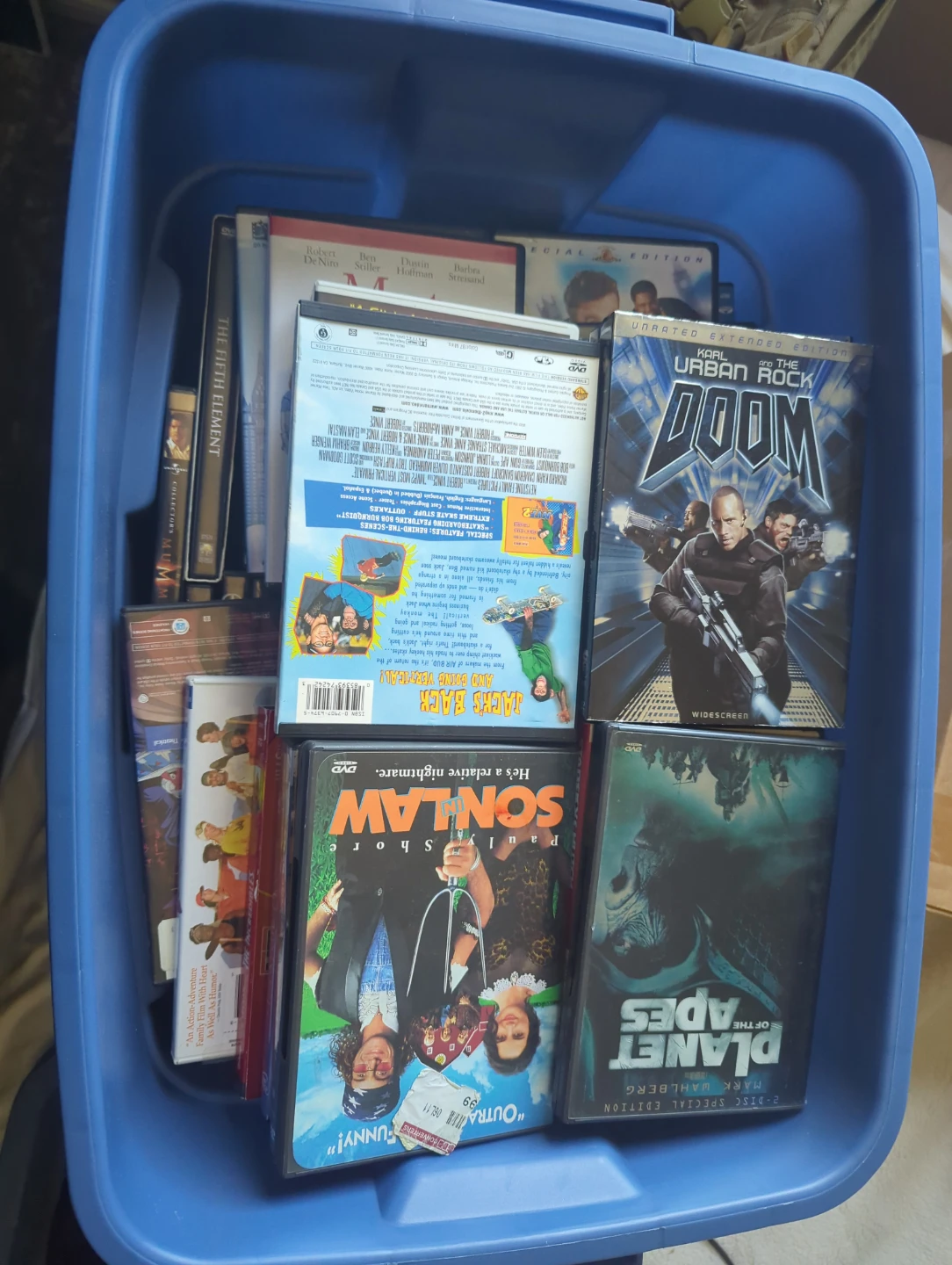 Collection of Xbox and DVD Movies