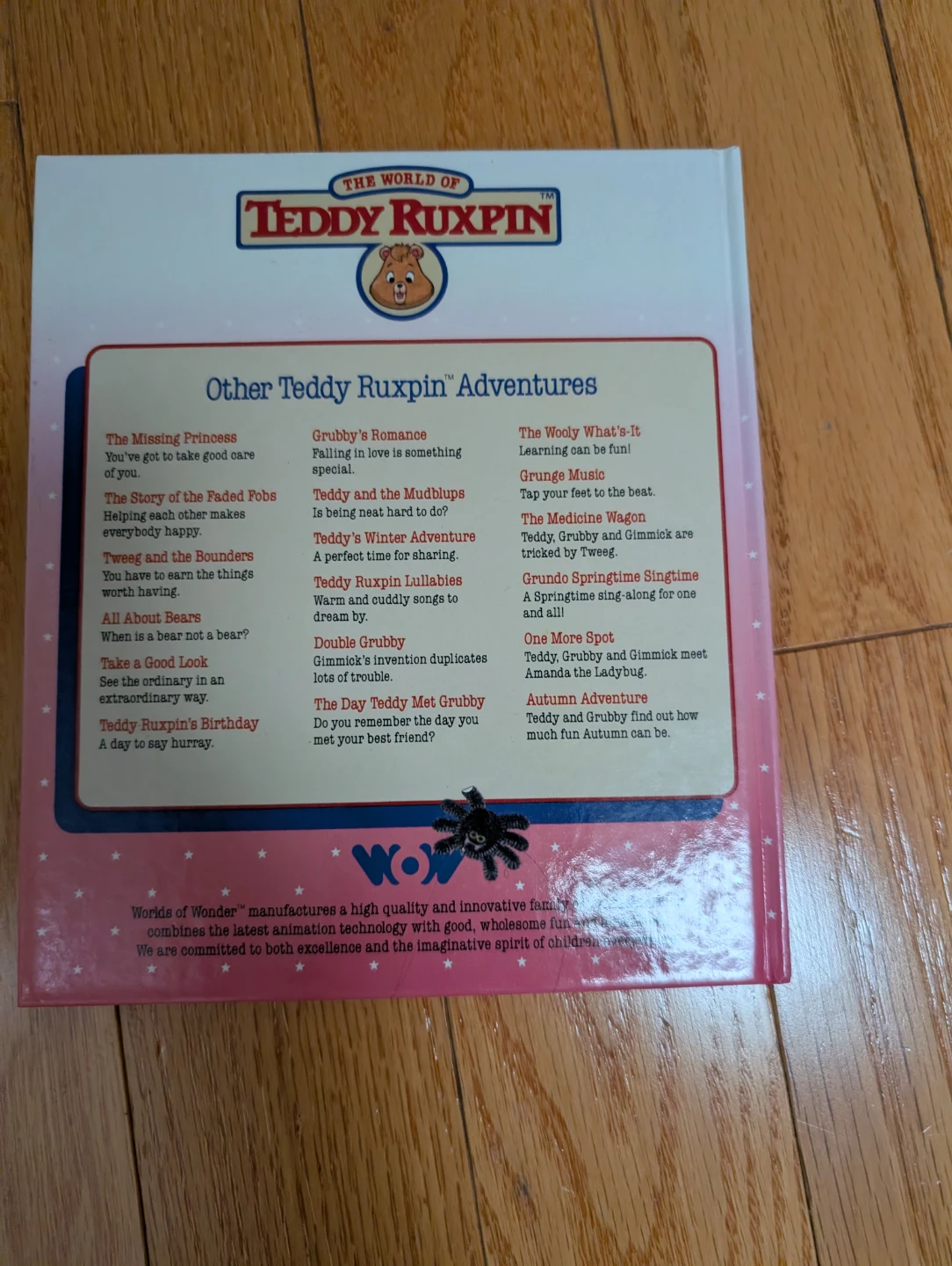🥕 The World of Teddy Ruxpin Uncle Grubby book 🥕 - photo 3