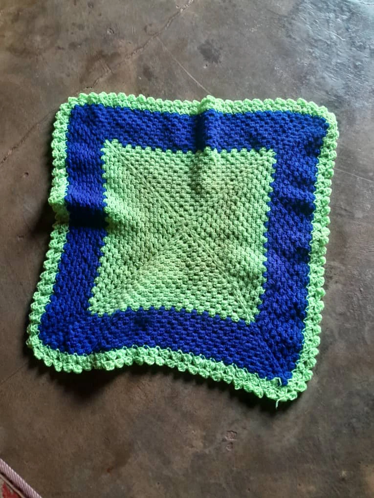 Hand-Knitted Dishcloths (2 Pack)