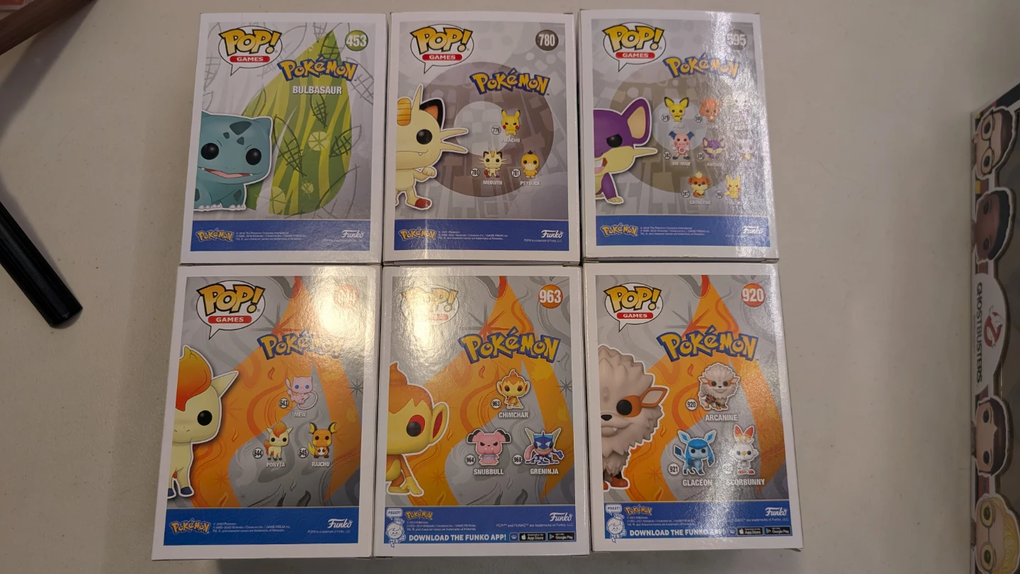 Funko Pop! Pokemon Vinyl Figures (Set of 6) - photo 2