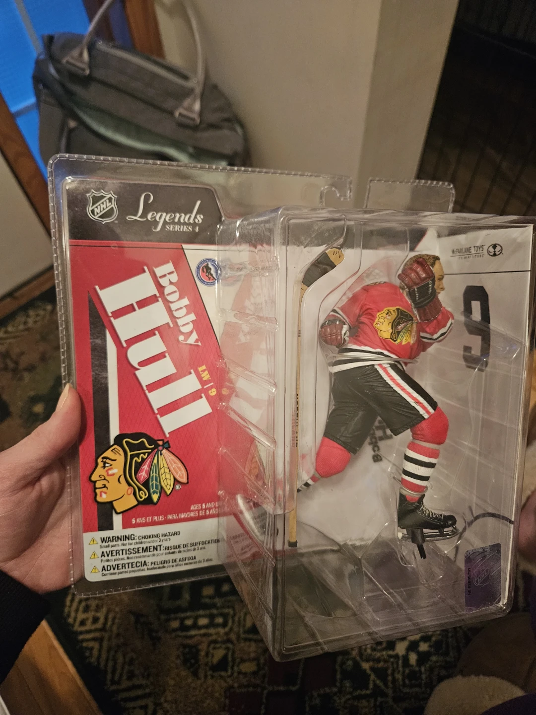 McFarlane NHL Legends Bobby Hull Action Figure - photo 2