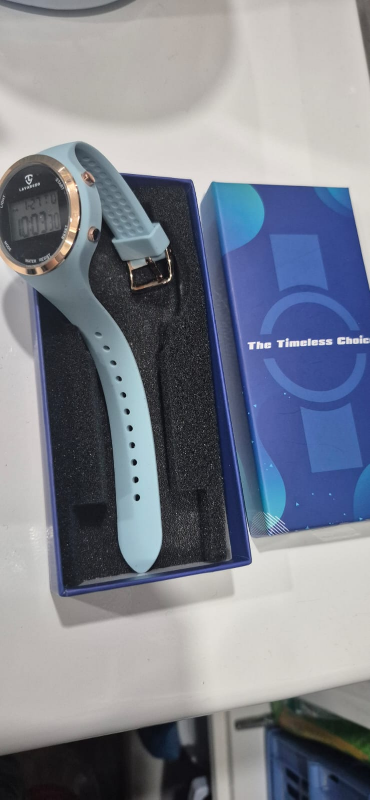 Light Blue Digital Watch - photo 2