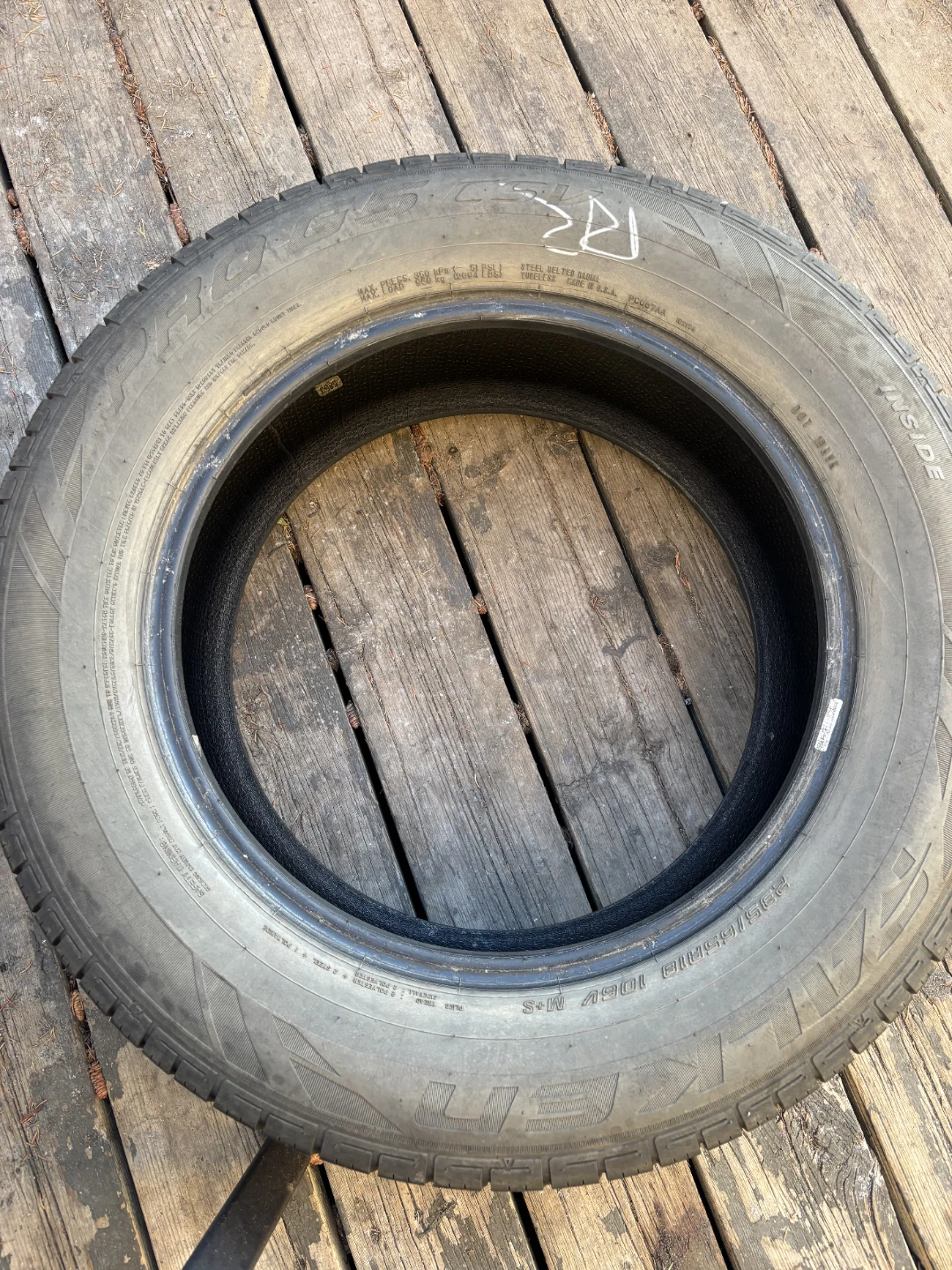 4 Tires 235/65R18 All Season Tire - photo 3