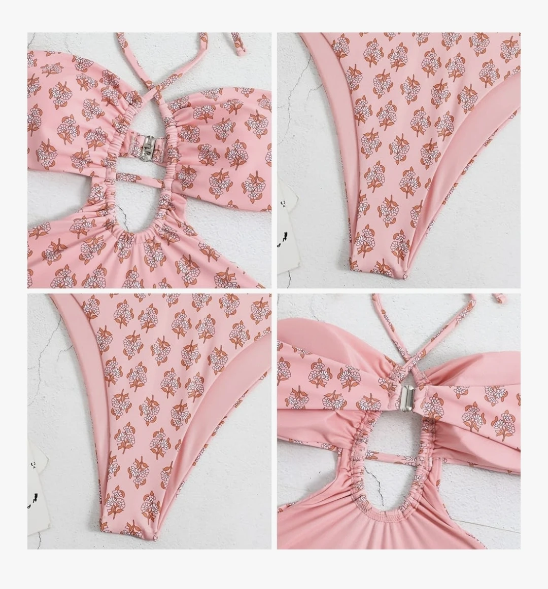 Brand New Swimsuit, Matching Cover Ups Floral Sexy Bikini Sets - photo 4
