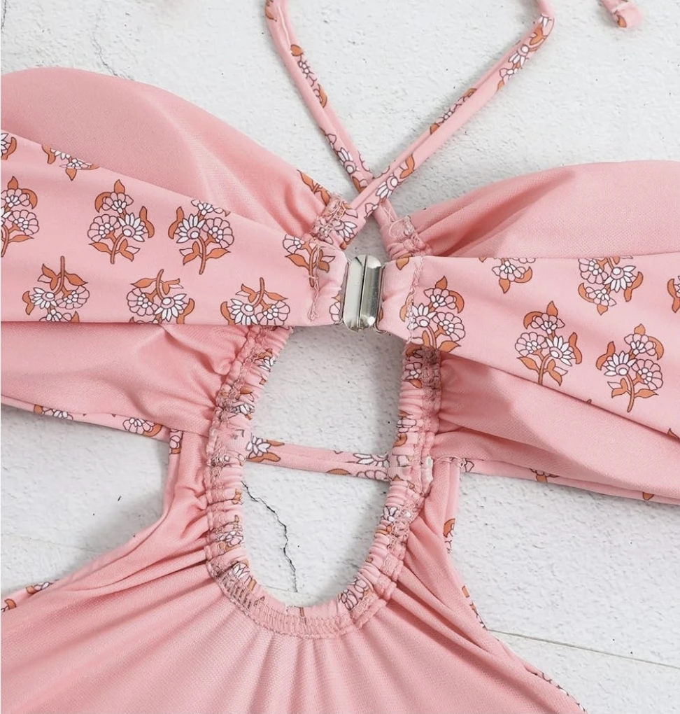 Brand New Swimsuit, Matching Cover Ups Floral Sexy Bikini Sets - photo 5