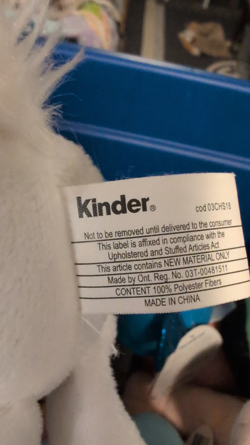 Kinder Plush Unicorn Toy - photo 3