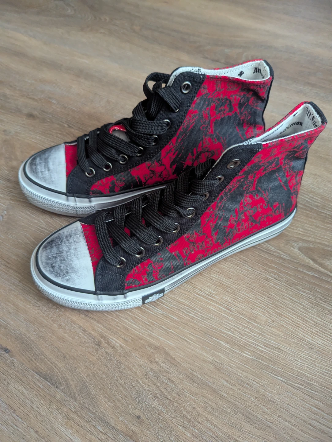 Affliction Crow Hi Tops