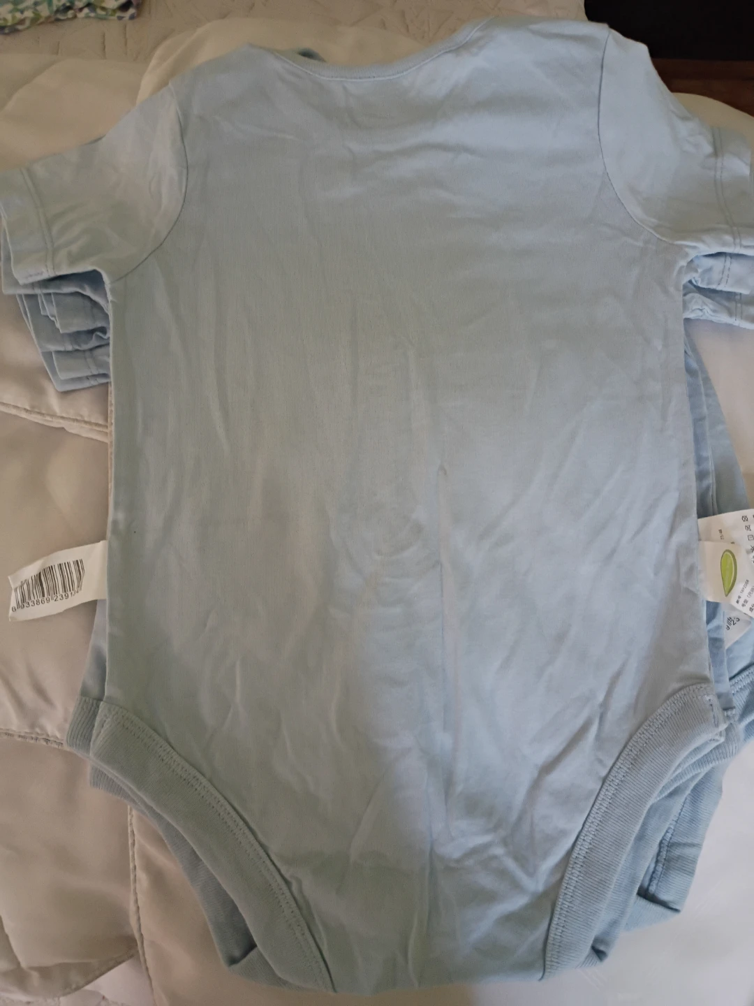 Baby Boy's Light Blue "Sailing" Bodysuit - photo 5