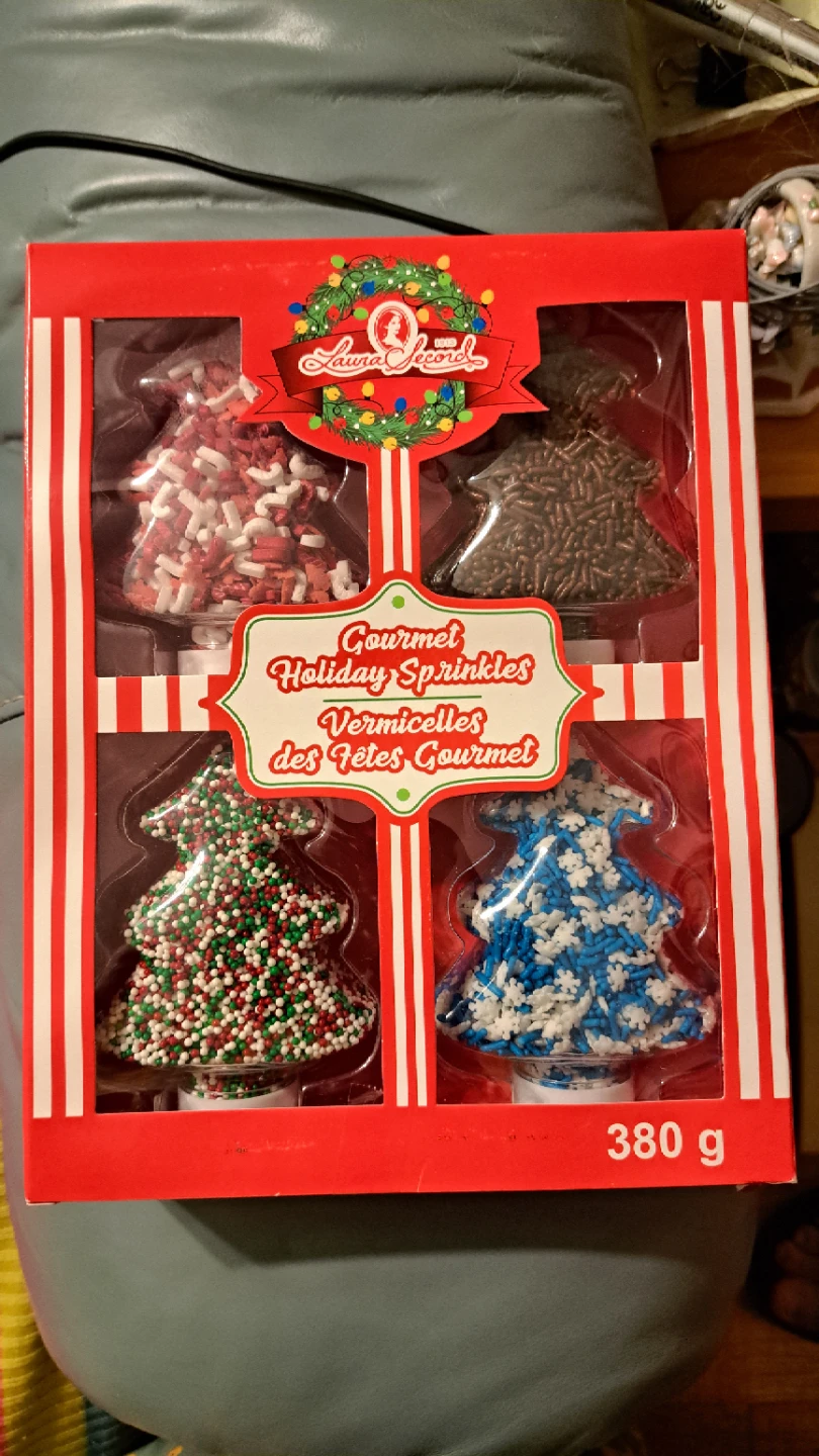 Laura Secord Gourmet Holiday Sprinkles Set