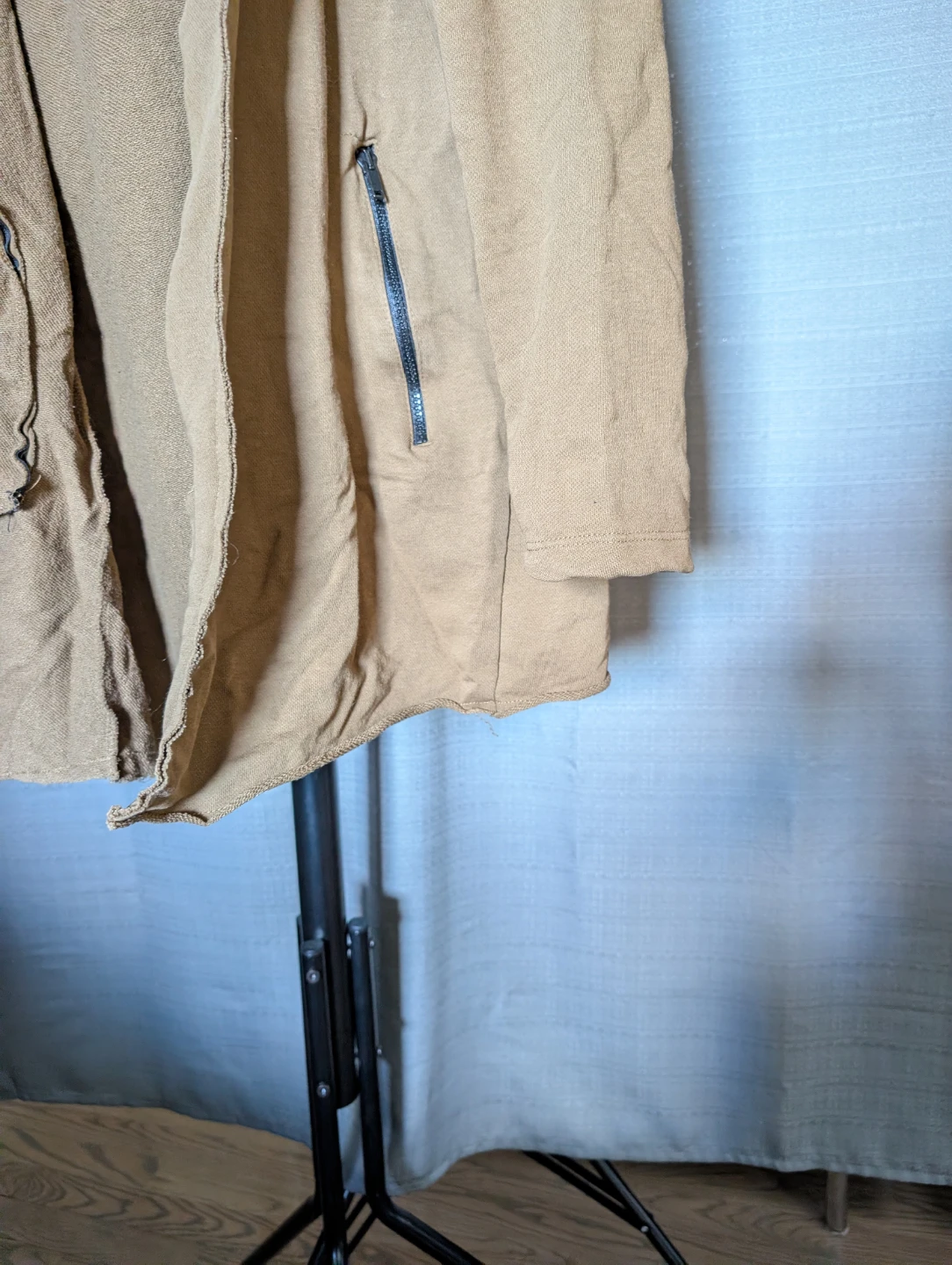 Tan Longline Hoodie - photo 4