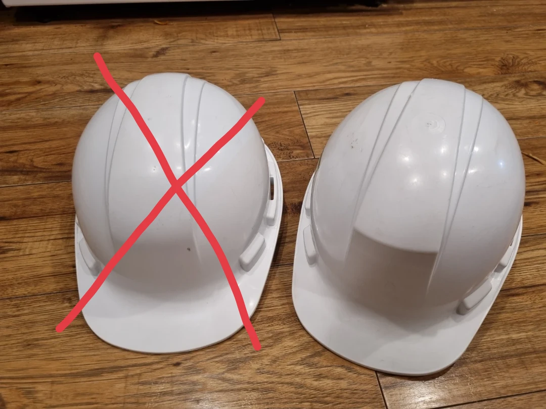 White Hard Hat - photo 2