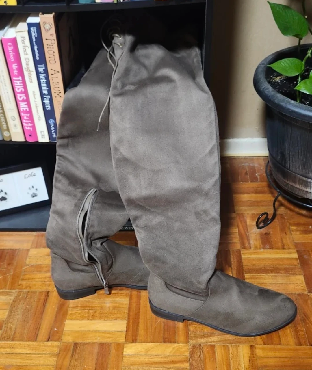 New size 10 womens Brown Over-the-Knee Boots - photo 2