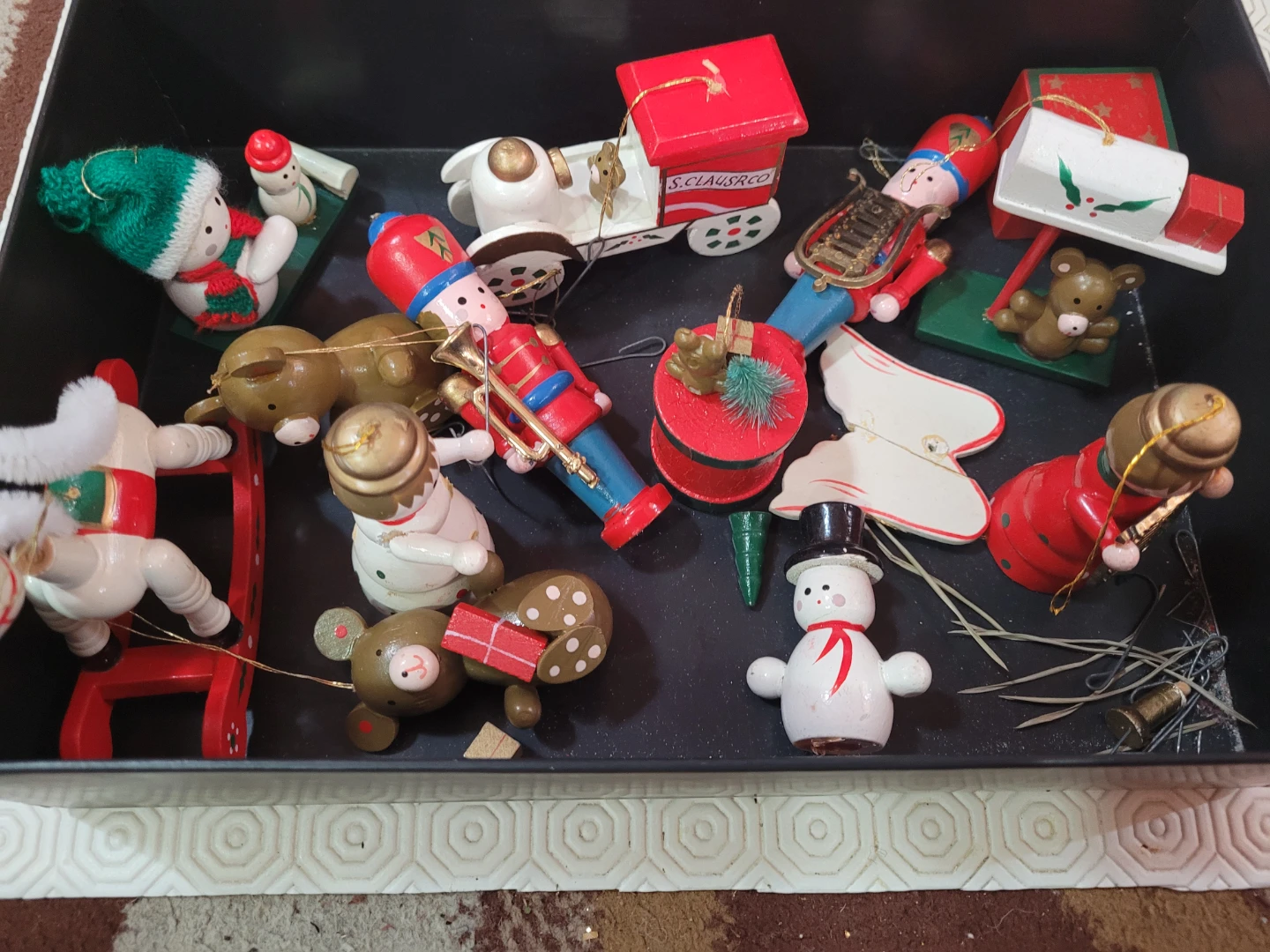 Wooden Christmas Ornaments Set - photo 3