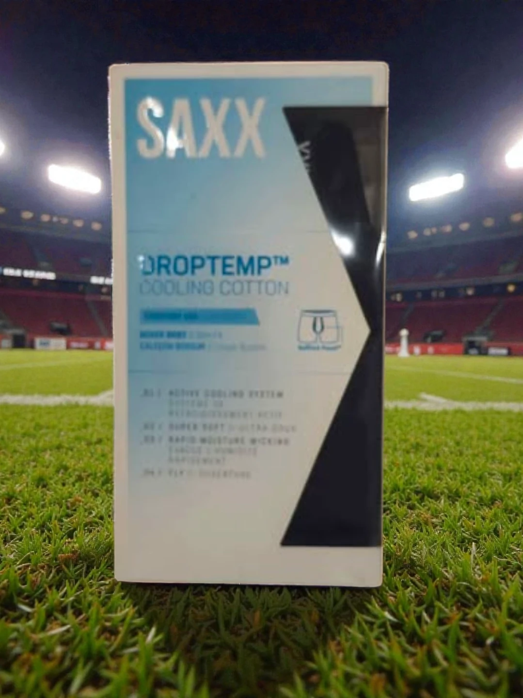 50% Off New SAXX DropTemp Cooling Cotton Boxer Briefs - photo 2