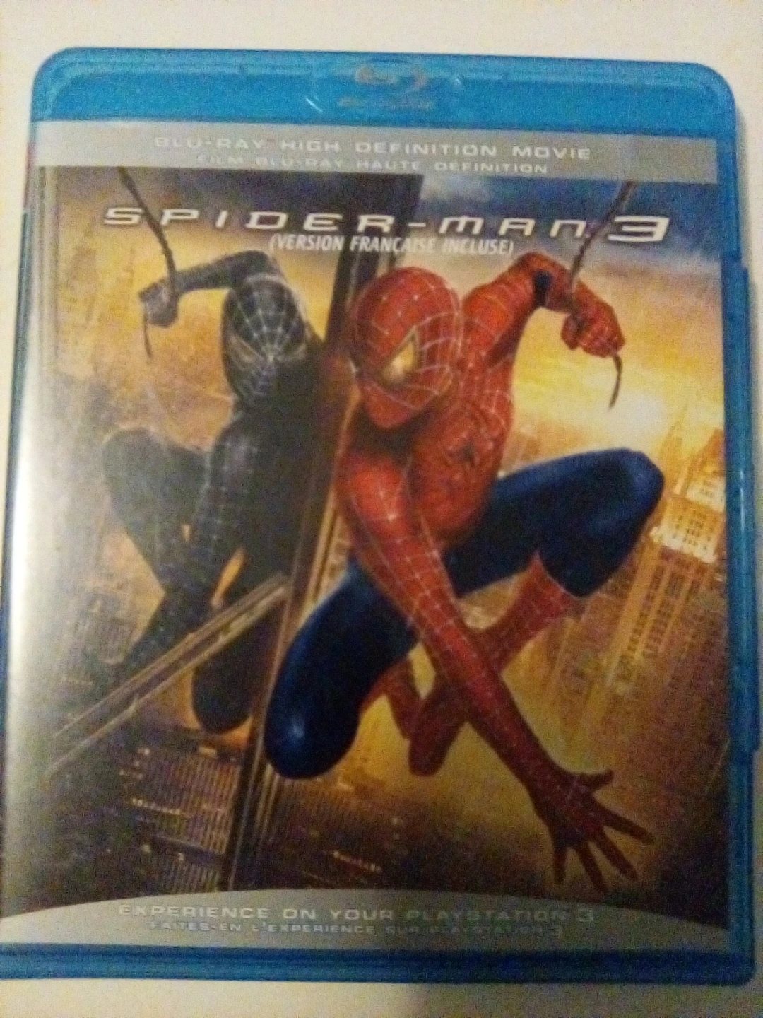 Spider-Man 3 Blu-ray