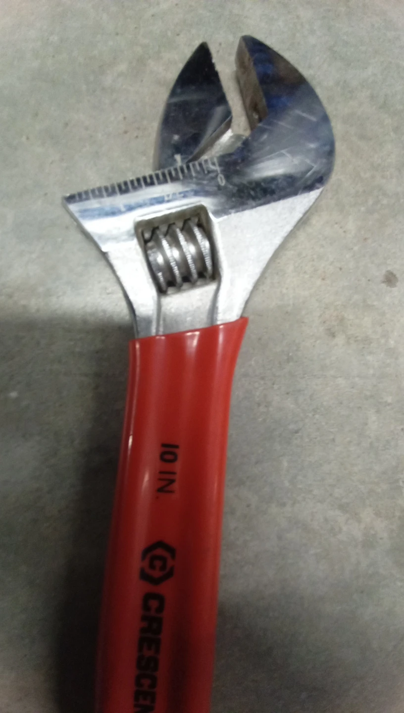Crescent 10" Adjustable Wrench - Red Handle - photo 2